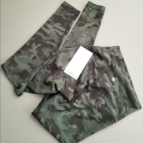 Lululemon Incognito Camo Multi Gator Green Align - Picture 2 of 4